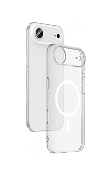 Apple Uyumlu iPad iPhone 17 Air Kılıf Zore M-safe Şarj Özellikli Şeffaf Kamera Çerçeveli Porto Kapak Apple Uyumlu iPad iPhone 17 Air Kılıf Zore M-safe Şarj Özellikli Şeffaf Kamera Çerçeveli Porto Kapak