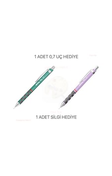 Versatil Tikky 0,7 Uçlu Kalem Lila Deniz Mavisi 2 Adet Set / 0,7 Uç Ve Silgi Çok Renkli Versatil Tikky 0,7 Uçlu Kalem Lila Deniz Mavisi 2 Adet Set / 0,7 Uç Ve Silgi Çok Renkli