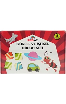 Redka Görsel Ve İşitsel Dikkat Seti 5 Yaş