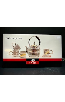Esonez Üsküdar Çay Takımı 5'li Çok Renkli
