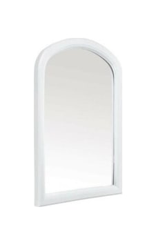 Çelik Ayna-671 Beyaz Mini Tek Ayna Çelik Ayna-671 Beyaz Mini Tek Ayna