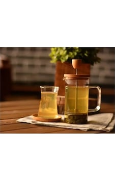 Tedar Bambu 350 Ml Lüks French Press Royaleks-70087 Najmaddin 6411267