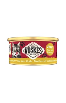 Voskes Ton Balıklı Ve Sarıkuyruk Yetişkin Kedi Konservesi 85 Gr Voskes Ton Balıklı Ve Sarıkuyruk Yetişkin Kedi Konservesi 85 Gr