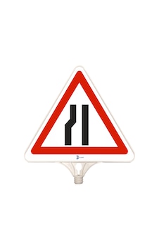 MFK 9204 Tek Taraflı Soldan Daralan Yol Tabelası MFK 9204 Tek Taraflı Soldan Daralan Yol Tabelası