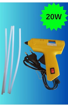 20watt Sıcak Silikon Tabancası 4 Adet Ince Çubuk Slikon Eritme Tabanca Şeffaf Mum Yapıştırıcı 20watt Sıcak Silikon Tabancası 4 Adet Ince Çubuk Slikon Eritme Tabanca Şeffaf Mum Yapıştırıcı