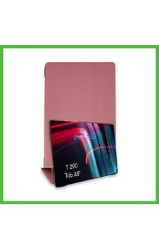 Vaveni Samsung Galaxy T290 Tab A 8 Kılıf Tablet Smart Kılıf - Pembe Arz Vaveni Samsung Galaxy T290 Tab A 8 Kılıf Tablet Smart Kılıf - Pembe Arz