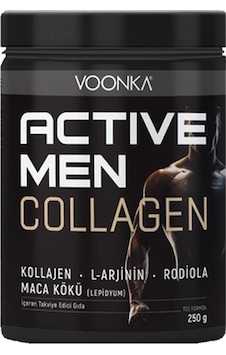 Voonka Active Men Collagen 250 GR - Yeşil Elma