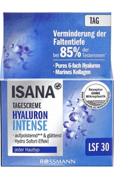 Isana Hyaluron Spf 30 Gündüz Kremi 50 ML Isana Hyaluron Spf 30 Gündüz Kremi 50 ML