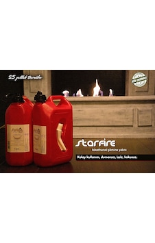 Starfire - Bioethanol Şömine Bacasız Yakıtı - 5 Litre