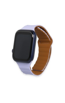 Gld-spt- Newface Apple Uyumlu Watch 42mm Kr411 Tailored Strap Kordon - Lila Gld-spt- Newface Apple Uyumlu Watch 42mm Kr411 Tailored Strap Kordon - Lila