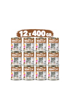 Wise Cat Ciğerli Yetişkin Kedi Konservesi 400 Gr X 12 Adet Wise Cat Ciğerli Yetişkin Kedi Konservesi 400 Gr X 12 Adet