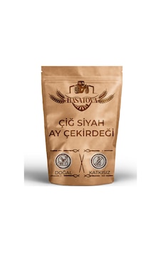 Hasatova Çiğ Siyah Ay Çekirdeği 1 KG