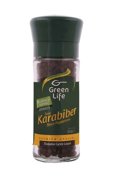 4 Adet Green Life Tane Karabiber Cam 50 G