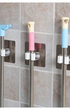 Paspas Süpürge Fırça Ve Mop Askısı Sap Tutucu Mutfak Banyo Askı 5 Adet Diğer Paspas Süpürge Fırça Ve Mop Askısı Sap Tutucu Mutfak Banyo Askı 5 Adet Diğer