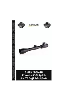 Spike 3-9x40 Zoomlu Çıft Işıklı Av Tüfeği Dürbünü Kamp Malzemesi Optik Ekipman Seyahat Aleti Diğer Spike 3-9x40 Zoomlu Çıft Işıklı Av Tüfeği Dürbünü Kamp Malzemesi Optik Ekipman Seyahat Aleti Diğer