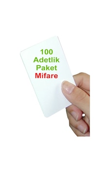 100 Adet 1.sınıf Mıfare Kart 100 Adet 1.sınıf Mıfare Kart