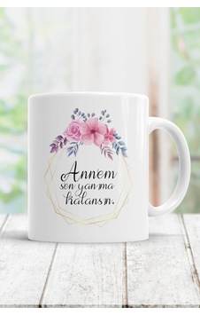 Annem Sen Yanıma Kalansın Kupa Bardak 94 Beyaz Annem Sen Yanıma Kalansın Kupa Bardak 94 Beyaz