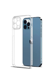 Apple Uyumlu iPhone 13 Pro Max Şeffaf Arka Kapak Silikon Kılıf Apple Uyumlu iPhone 13 Pro Max Şeffaf Arka Kapak Silikon Kılıf