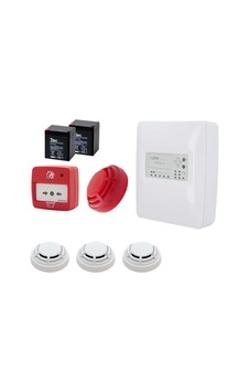 Dmtech Fp9000l-2-3 Konvansiyonel Sistem Yangın Alarm Seti 3 Lü