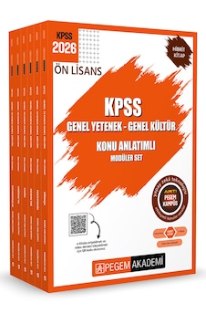 Pegem Yayınları 2026 Kpss Ön Lisans Konu Anlatımlı Modüler Set Pegem Yayınları 2026 Kpss Ön Lisans Konu Anlatımlı Modüler Set