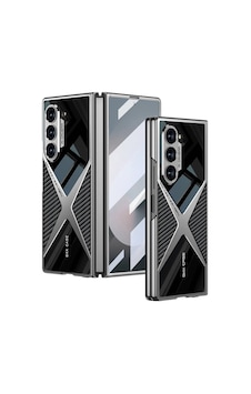 Samsung Uyumlu Galaxy Z Fold 6 Kılıf Ultra İnce Kamera Korumalı Pc + Karbon Arka Yüzey Zore X-pro Kapak Samsung Uyumlu Galaxy Z Fold 6 Kılıf Ultra İnce Kamera Korumalı Pc + Karbon Arka Yüzey Zore X-pro Kapak