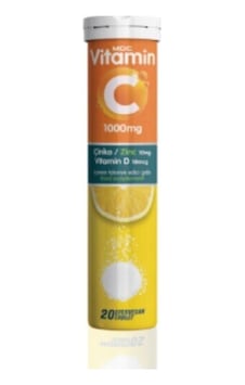 Mdc Vitamin-C Çinko Vitamin-D 20 Efervesan Tablet