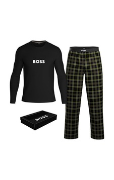 Boss Erkek Pijama Takımı Sarı Sarı