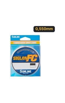 Sunline Siglon Fluorocarbon Misina 50mt 0,550mm Sunline Siglon Fluorocarbon Misina 50mt 0,550mm