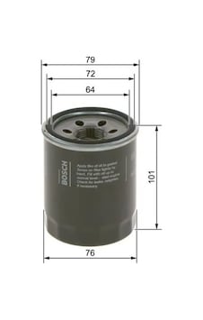 Bosch 09864b7045 Yag Filtresi 5876150000 8981650710 98165071 Bosch 09864b7045 Yag Filtresi 5876150000 8981650710 98165071