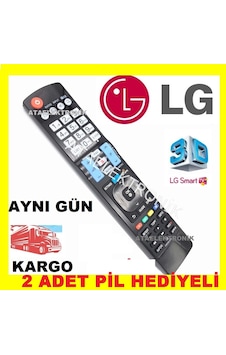 Lg 42 La 660S Smart Tv Uyumlu Led Tv Kumanda + 2 Pil 930