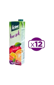 İçim Karışık Meyveli İçecek 12 x 1 L İçim Karışık Meyveli İçecek 12 x 1 L
