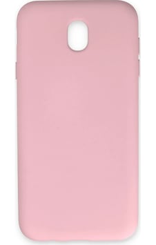 Cosmotex Newface Samsung Galaxy Uyumlu  J7 Pro / J730 Kılıf Nano İçi Kadife Silikon - Pudra