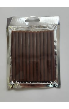 G-006 Silikon Keratin Kısa Kaynak Kahverengi Çubuk 12'li - 10cm G-006 Silikon Keratin Kısa Kaynak Kahverengi Çubuk 12'li - 10cm