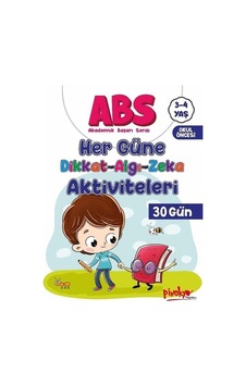 Abs 3-4 Yaş Her Güne Dikkat-algı-zeka Aktiviteleri 30 Gün / Buçe Dayı Abs 3-4 Yaş Her Güne Dikkat-algı-zeka Aktiviteleri 30 Gün / Buçe Dayı