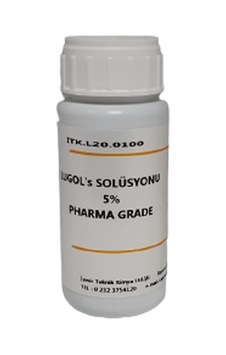 Lugol Çözeltisi %5 Lik - 100 Mi Lugols Iodine Solution