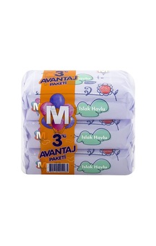 Migros Islak Havlu 3x72'li - 8 Adet Tarı 8'li set
