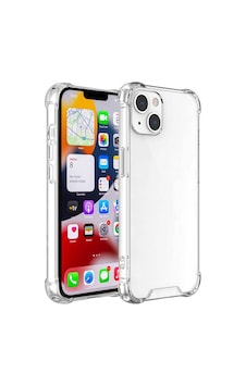 Apple Uyumlu iPhone 15 Kılıf Nitro Anti Shock Darbe Emici Köşe Korumalı Şeffaf Silikon Kapak
