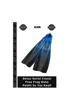 Delux Serisi Cressi Free Frog Dalış Paleti Su Yaz Keşif Mavi Delux Serisi Cressi Free Frog Dalış Paleti Su Yaz Keşif Mavi