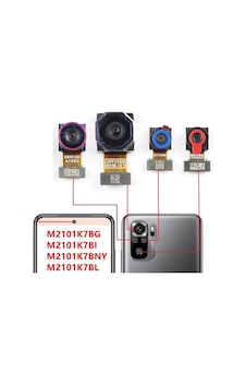 Telefon Kulübesi Xiaomi Redmi Note 10s Uyumlu Arka Kamera Full + Tamir Seti Telefon Kulübesi Xiaomi Redmi Note 10s Uyumlu Arka Kamera Full + Tamir Seti