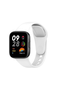 Ugr02 Xiaomi Redmi Watch 3 Klasik Kordon - Beyaz Ugr02 Xiaomi Redmi Watch 3 Klasik Kordon - Beyaz
