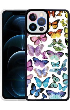 Apple iPhone Uyumlu 13 Pro Es Teknoloji M fit Desenli Kapak butterfly No3 Apple iPhone Uyumlu 13 Pro Es Teknoloji M fit Desenli Kapak butterfly No3