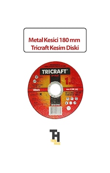Metal Kesici 180 Mm Tricraft Kesim Diski
