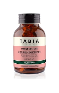 Tabia Kuşburnu Çekirdeği Yağı 1000 MG 60 Kapsül