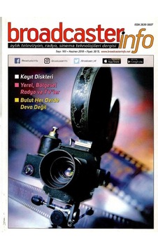 Broadcasterinfo:aylık Televizyon,radyo,sinema Teknolojileri Dergisi-kayıt Diskleri Sayı:163-haziran 2018 Retro Koleksiyon Eski Baskı
