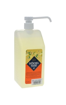 1 litre göksel limon kolonya pompalı 80 derece