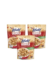 Eti Lifalif Granola Kuru Elma Ve Hurmalı 200 Gr X 3 Adet Eti Lifalif Granola Kuru Elma Ve Hurmalı 200 Gr X 3 Adet