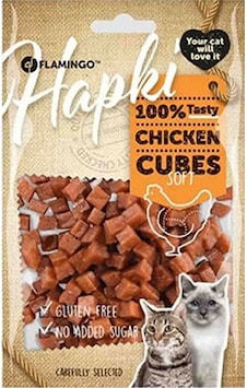 Flamingo Hapki Tavuklu Küp Kedi Ödül Maması 85 Gr 137-30051.01 Flamingo Hapki Tavuklu Küp Kedi Ödül Maması 85 Gr 137-30051.01