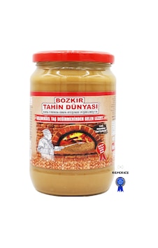 Bozkır Tahin Dünyası Odun Ateşinde Kepeksiz Tahin Cam 700 G