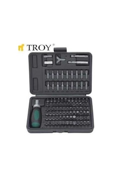 Troy T22309 Tornavida Bits Uç Seti (101 Parça) Troy T22309 Tornavida Bits Uç Seti (101 Parça)