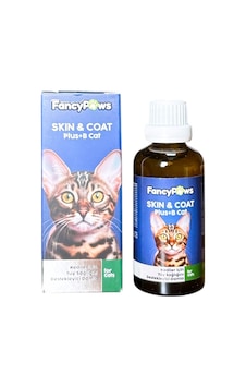 Fancy Paws Skin Ve Coat Plus B Kedi Tüy Sağlığı Damlası 50 Ml